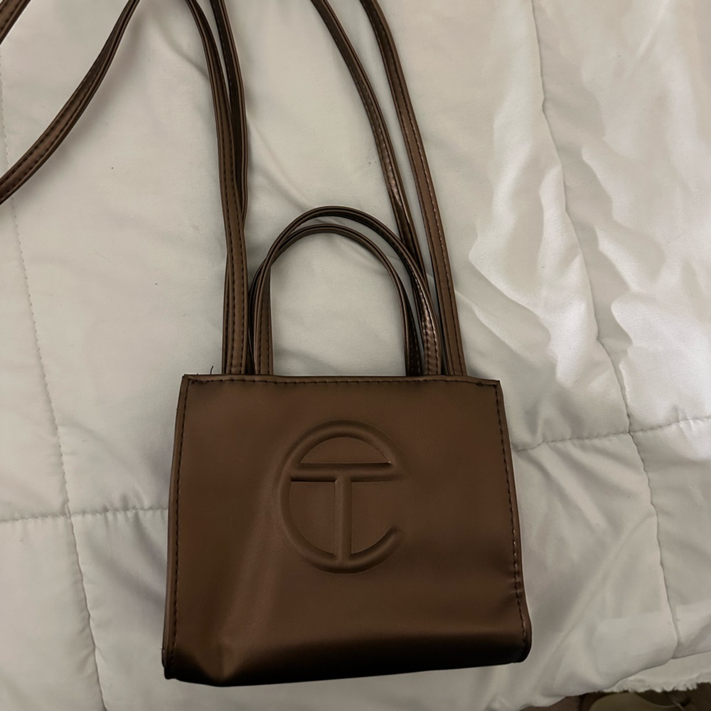 Brown Small Telfar Bag